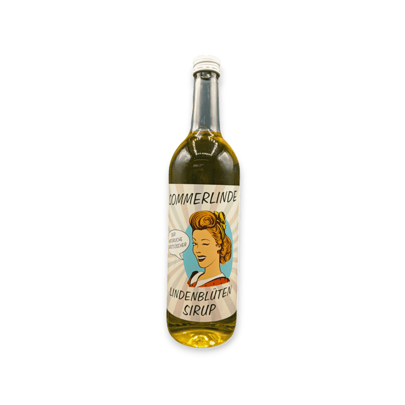 Die Sommerlinde ist ein köstlicher Lindenblüten Sirup nach dem Rezept unserer Oma.