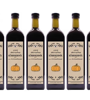 6x Steirisches Kürbiskernöl 1l